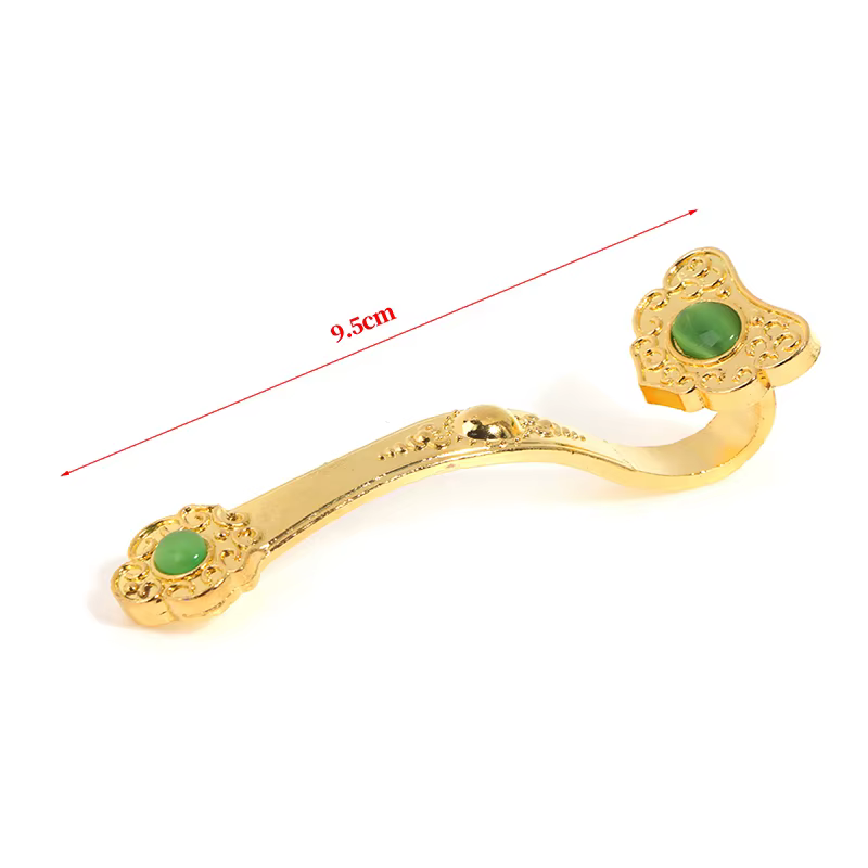 Bijoux de fortune doré Ruyi, bijoux chinois, décoration Feng Shui