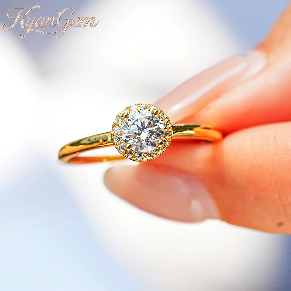 Bague de luxe en or 18 carats