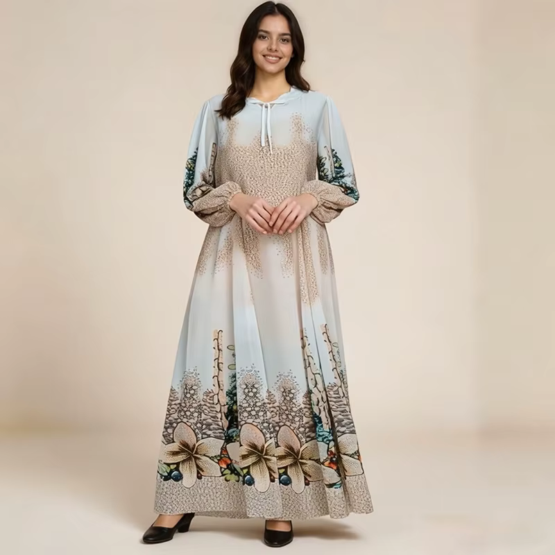 Abayas de Luxe pour Femmes Dubaï 2026 – Robe de Soirée Africaine Musulmane