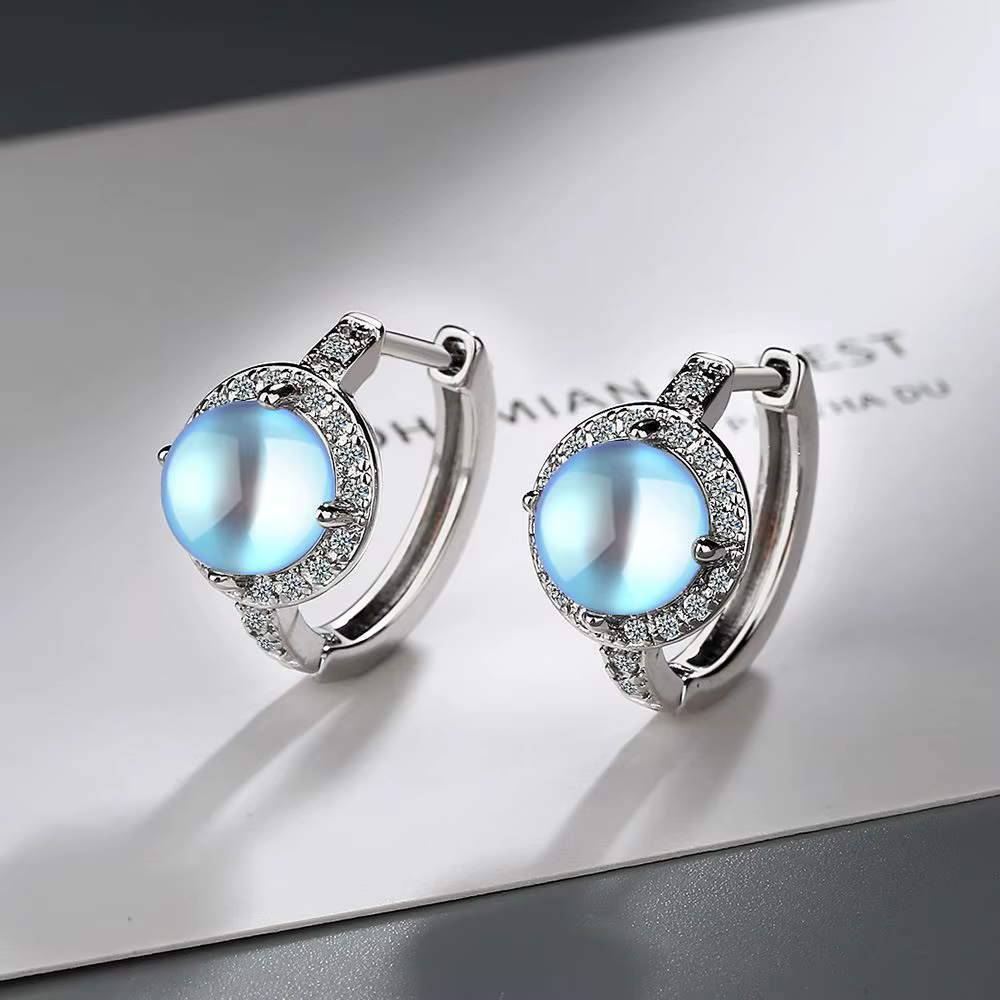 Boucles d'oreilles en argent Sterling 925 pour femmes