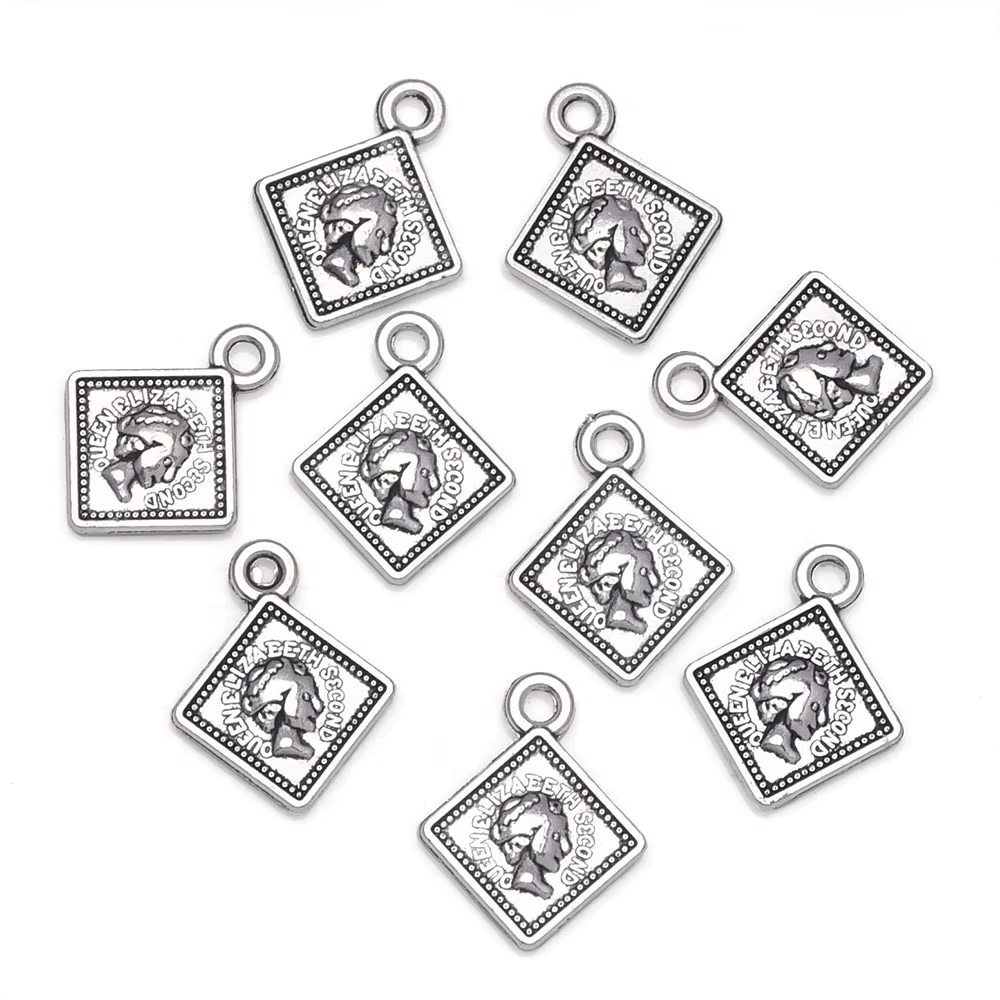 Pièces de beauté carrées de 9.5mm