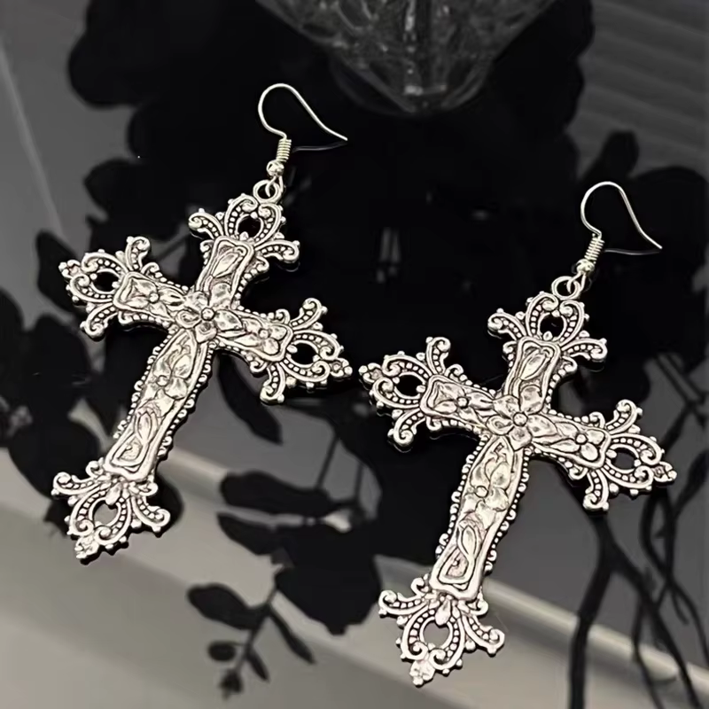 Boucles d'oreilles croisées pour femmes
