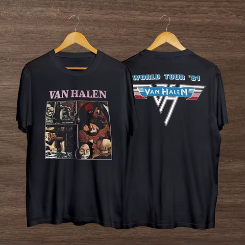 T-shirt Van Halen 1991 pour la tournée « Unlawful Carnal Knowledge »