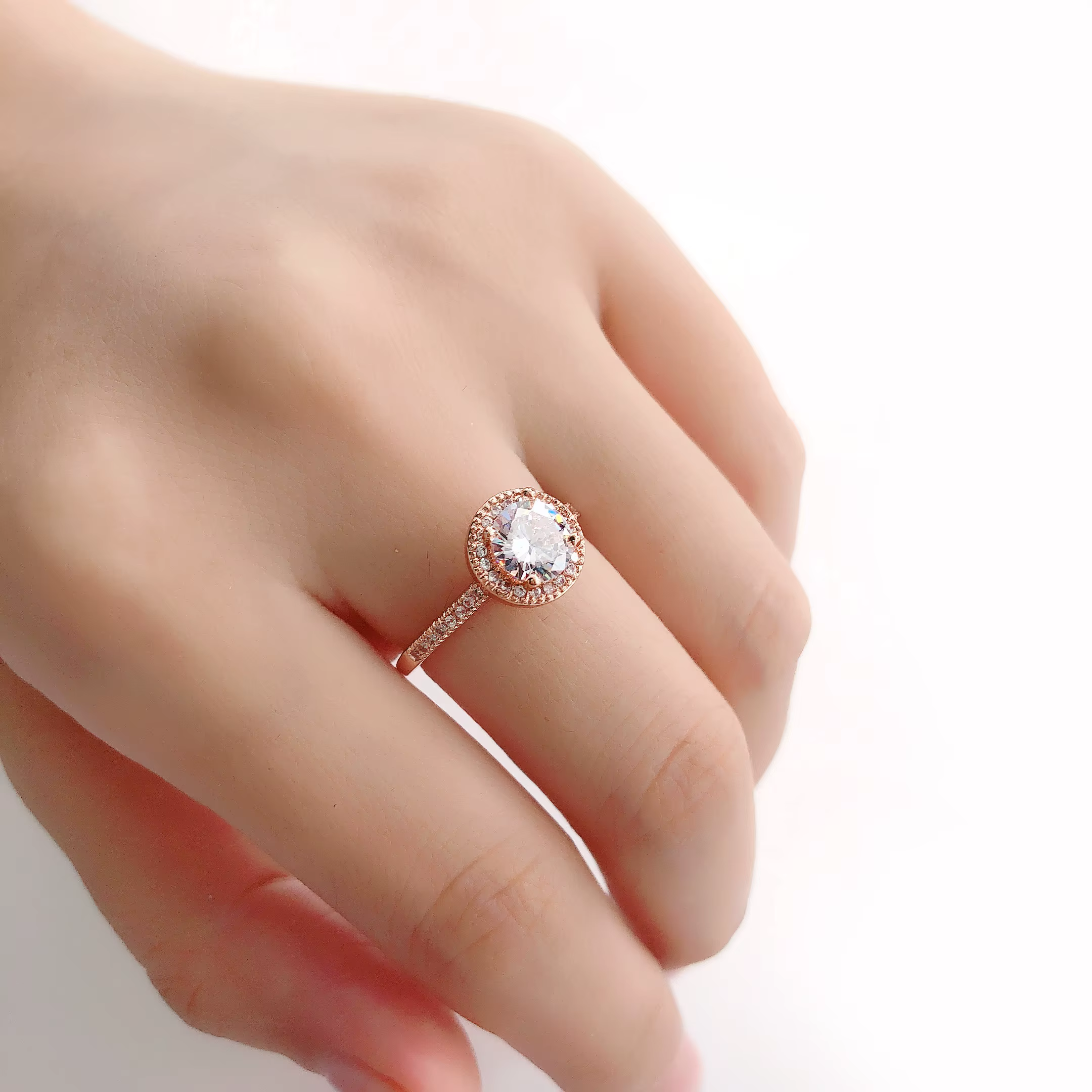 Bague de demande en mariage pour femme