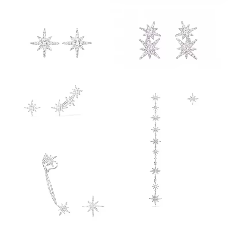 LI KI – boucles d'oreilles à pampilles en argent 925 de haute qualité