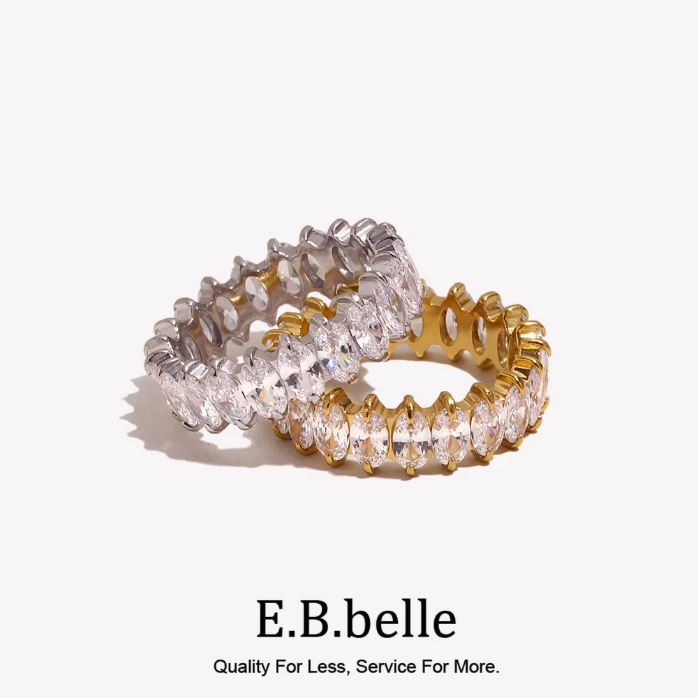 E.B.belle – bagues en Zircon pour femmes