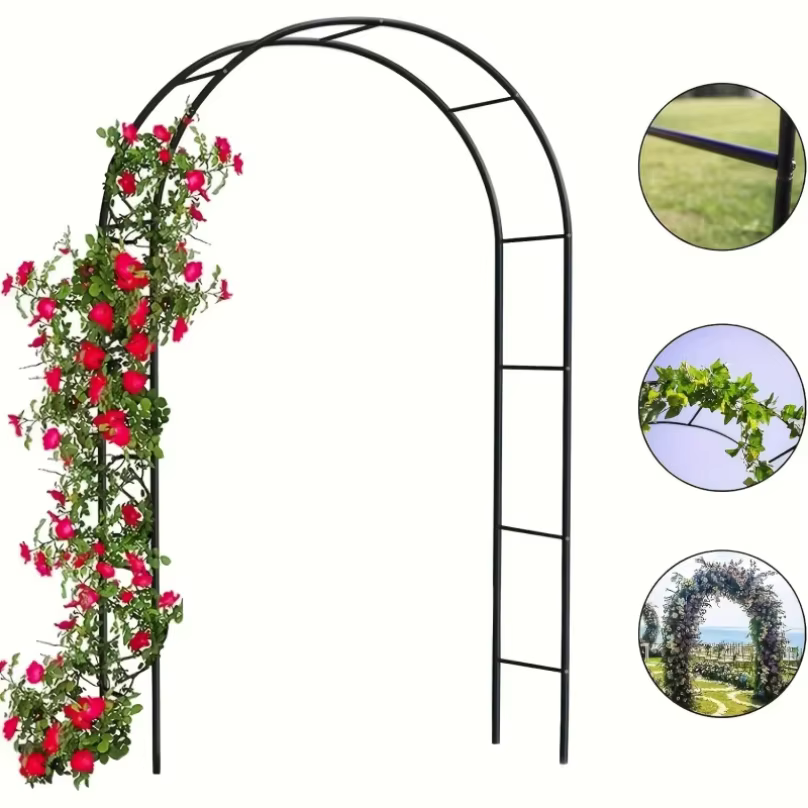 1 pièce, Arche de jardin en métal