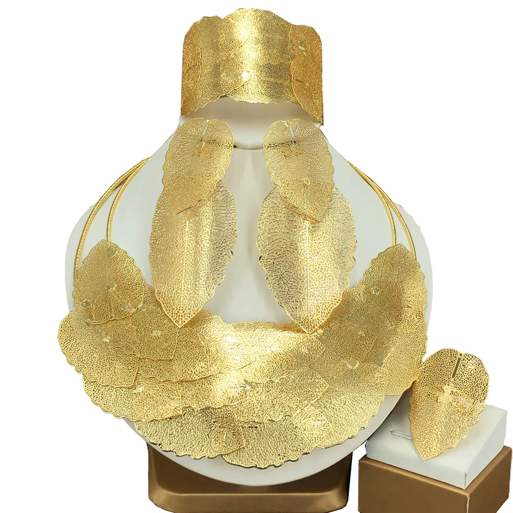 Nouveau Collier Feuille Magnifique
