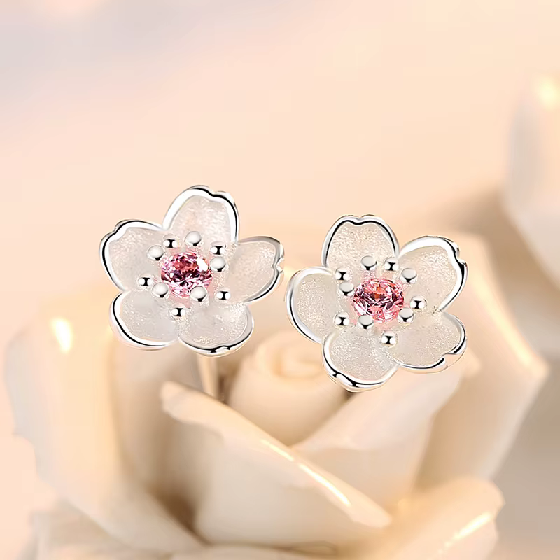 Boucles d'oreilles en argent Sterling 925 pour femmes