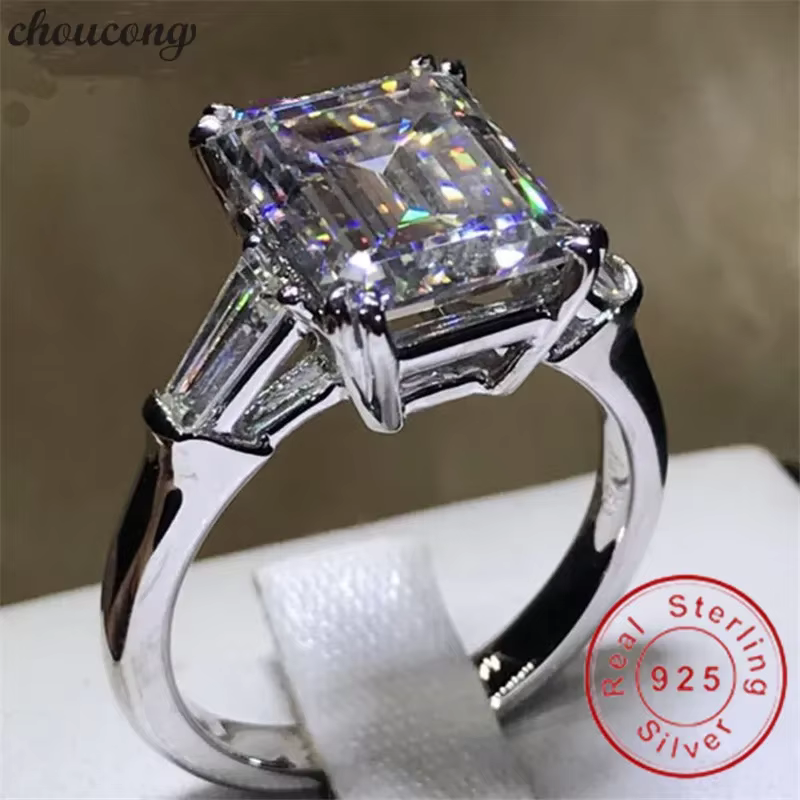 Bague de princesse éternelle en argent sterling 925