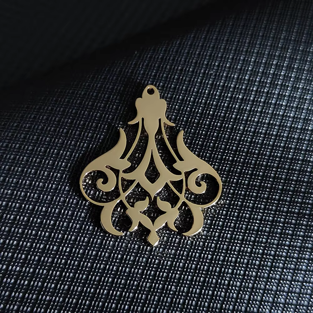 5 pièces/lot chanceux souhaitant pissenlit collier breloques femmes amulette plante meilleurs vœux en acier inoxydable pendentif à breloque bijoux