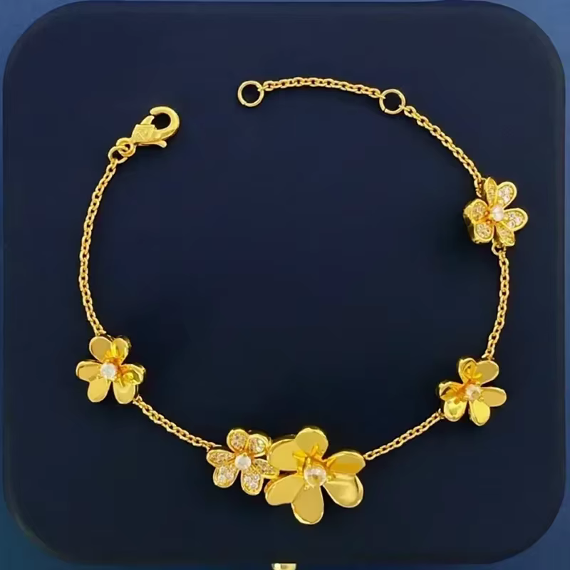Bracelet trèfle en argent Sterling 925 pour femmes