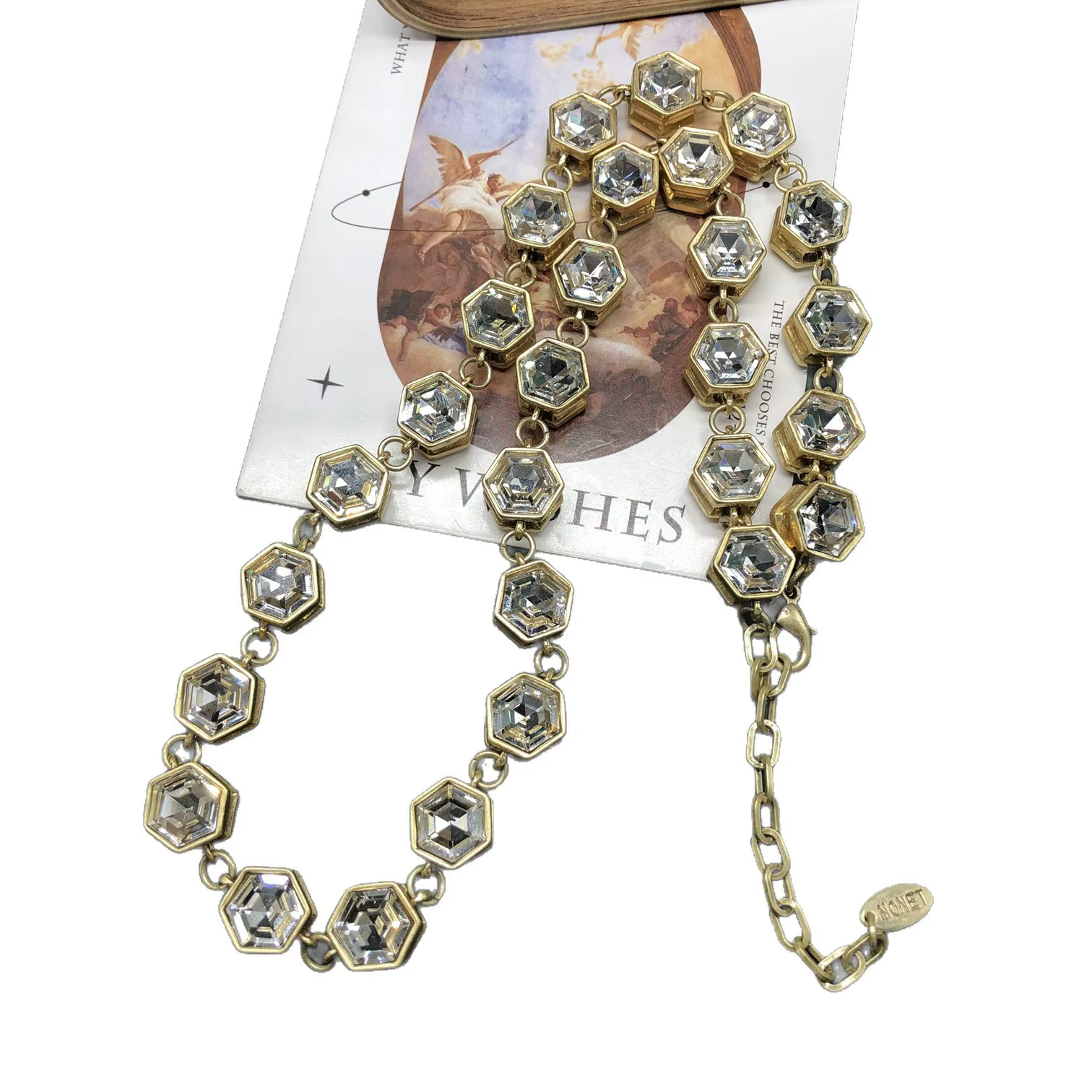KEQIU – collier en forme de diamant