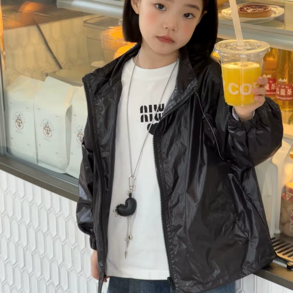 Filles manteau 2025 automne et hiver nouveaux vêtements pour enfants Style coréen fille bébé broderie petite lettre