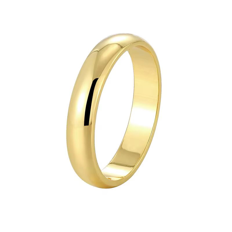 Bague en argent Sterling 925 couleur or pour femmes