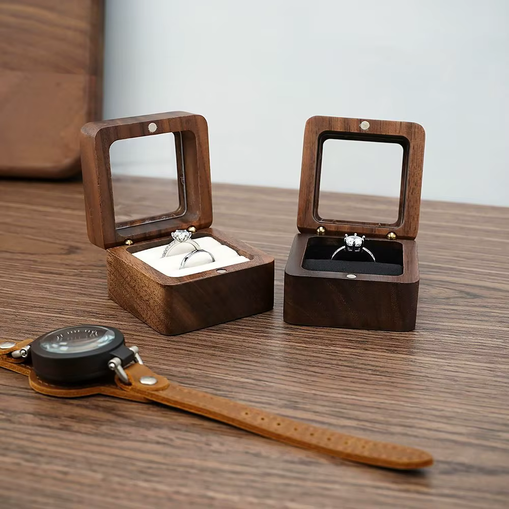 Boîte à bijoux pour cadeaux de fiançailles