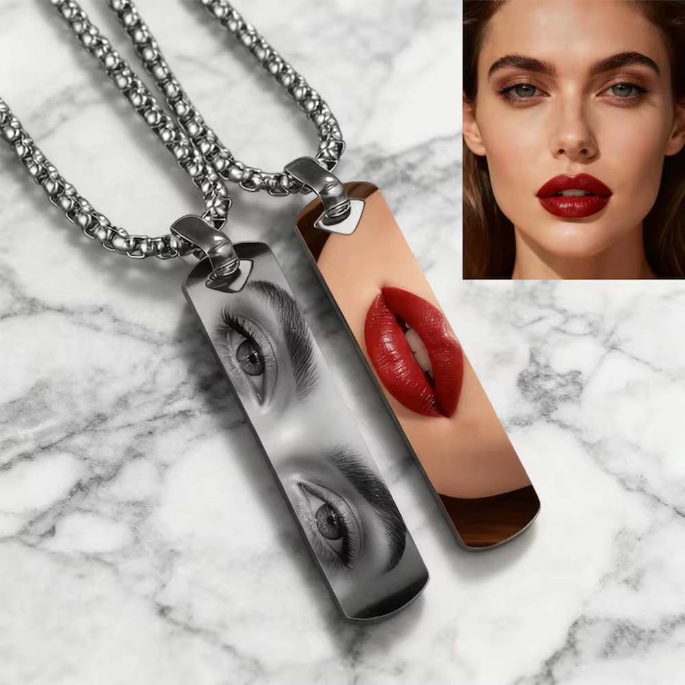 Collier Photo personnalisé