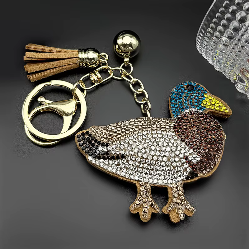 Porte-clés Mallard Anas Platyrhynchos pour femmes et hommes