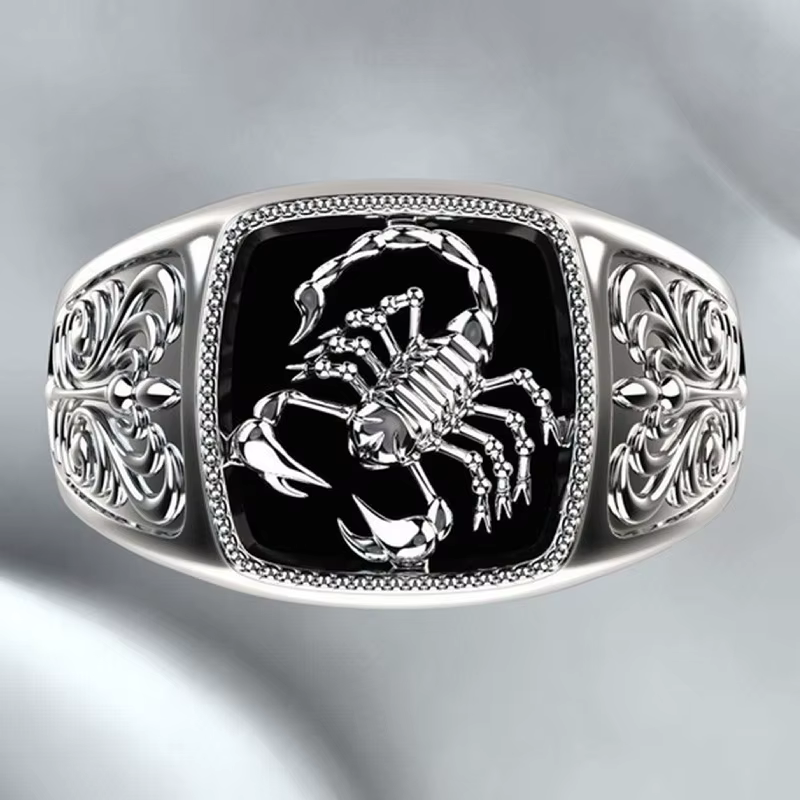 Bagues en argent Sterling 925 pour hommes