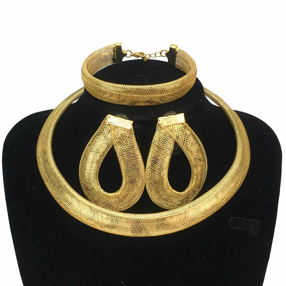 Ensembles de bijoux de mode africains pour femmes