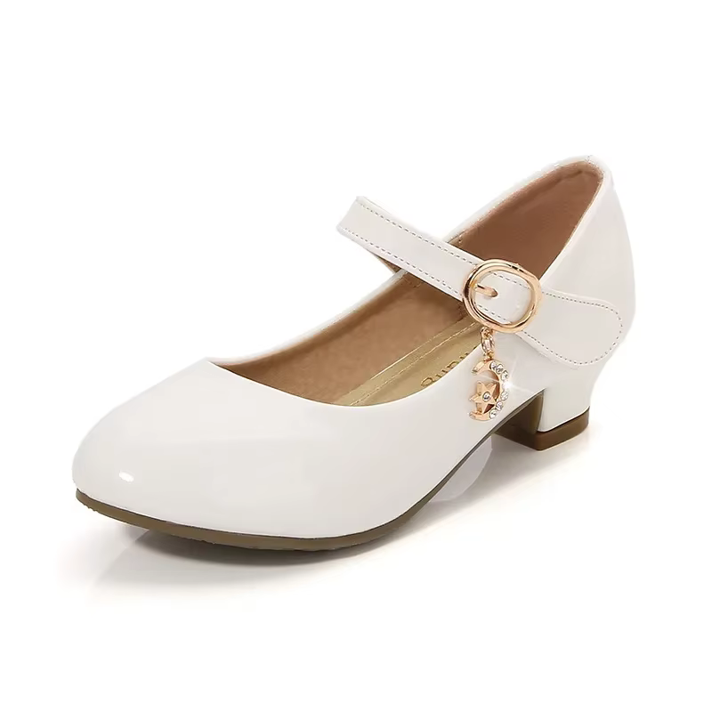 Robes de fille de mode chaussures décontractées fête de mariage enfants princesse