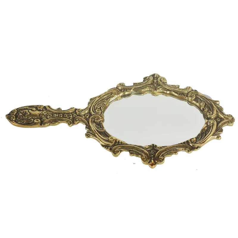 Miroir mural ovale pour filles