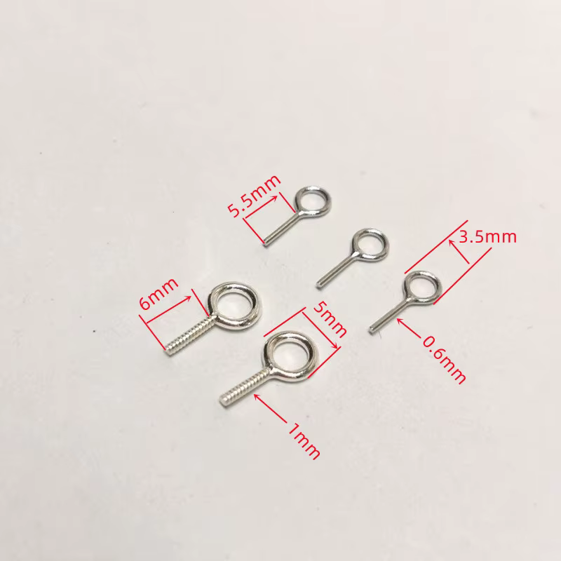 Solide 925 en argent Sterling bijoux à bricoler soi-même résultats pendentif Bail oeil broche perles capuchon accessoires faisant des composants fournitures
