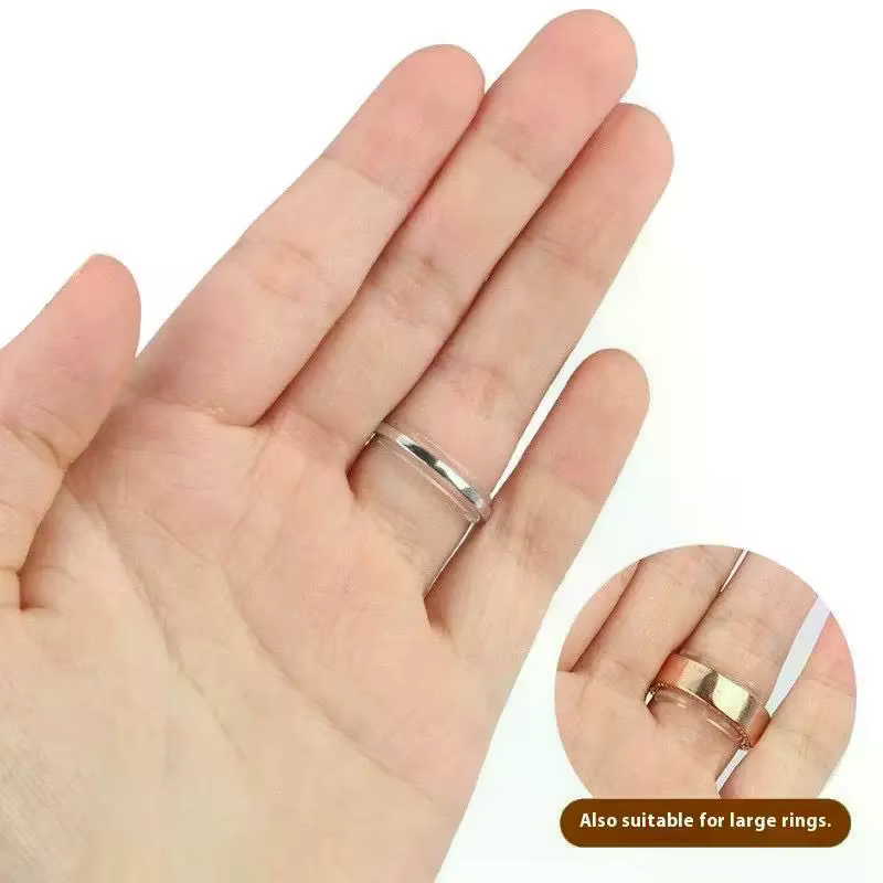 Ajusteur de taille de bague en silicone