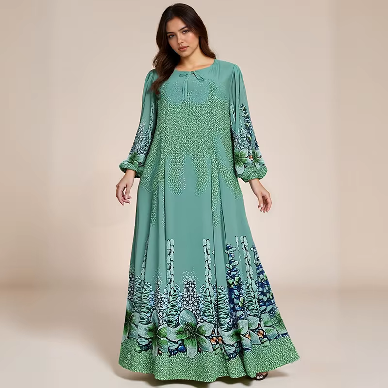 Abayas de Luxe pour Femmes Dubaï 2026 – Robe de Soirée Africaine Musulmane