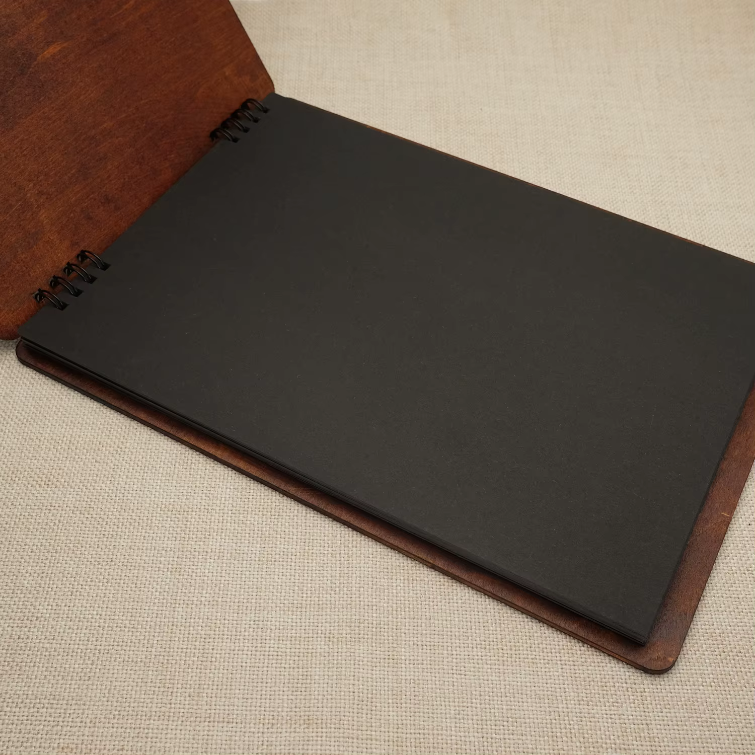 Livre d'or de mariage en bois – Personnalisé gravé au laser