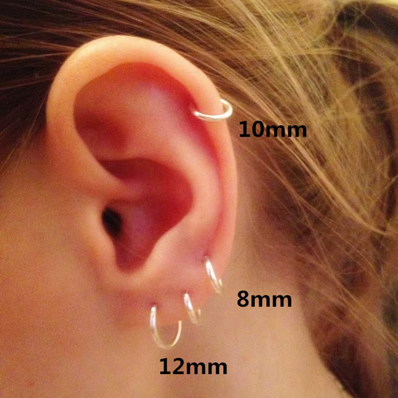 Boucles d'oreilles en argent Sterling 925 pour femmes