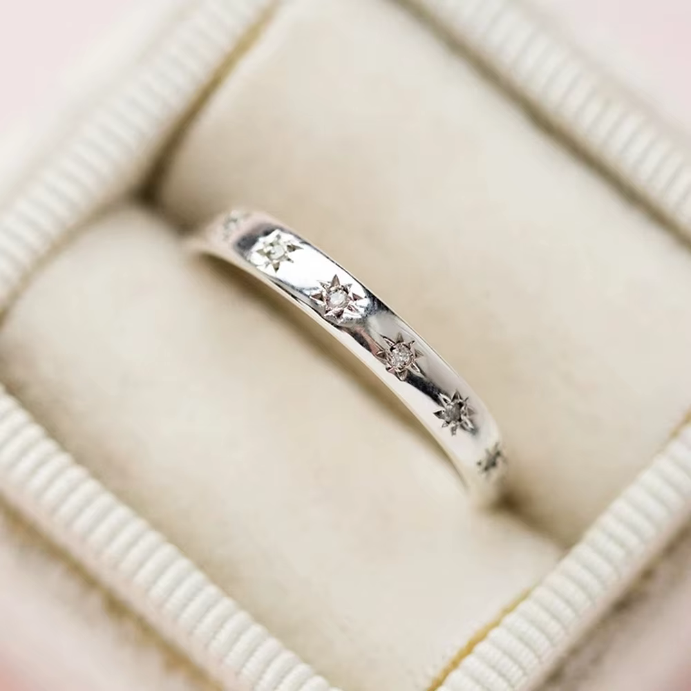 Huitan – bagues de mariage tendance pour femmes