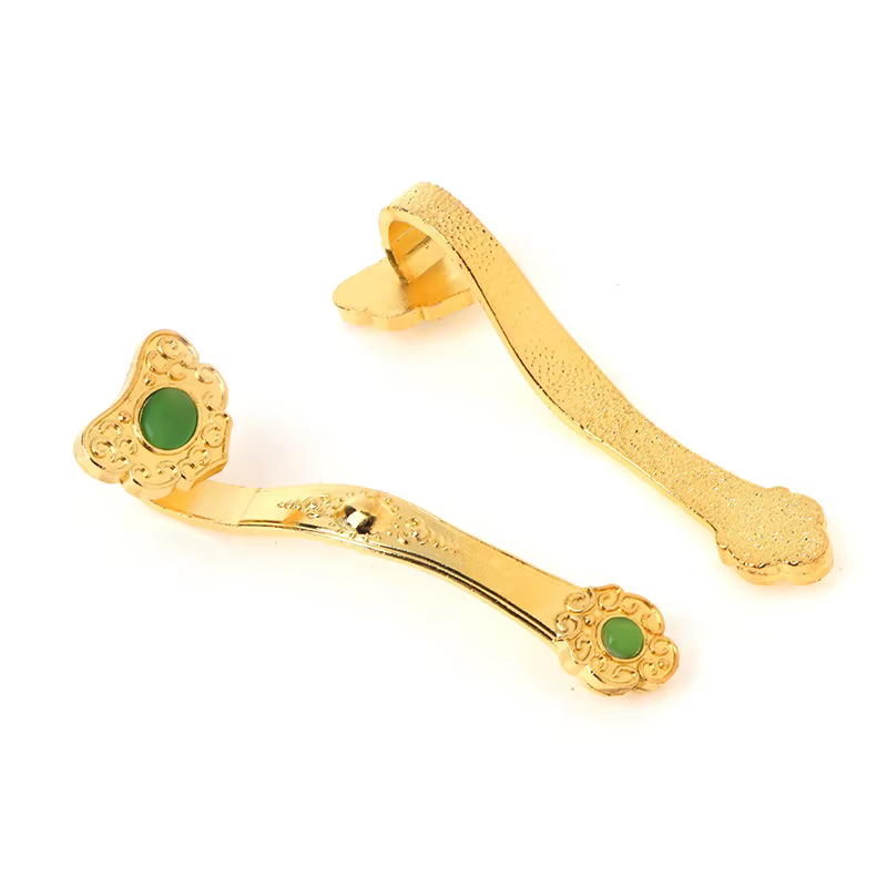 Bijoux de fortune doré Ruyi, bijoux chinois, décoration Feng Shui
