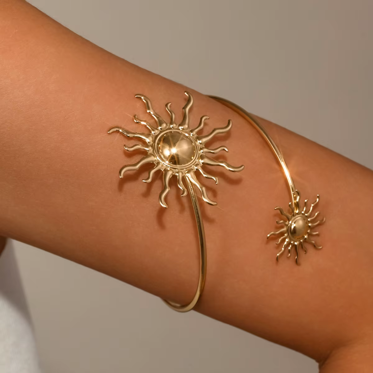 Bague bohème tournesol Vintage