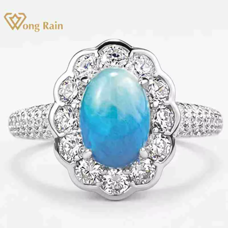 Wong Rain – bagues Vintage en argent Sterling 925