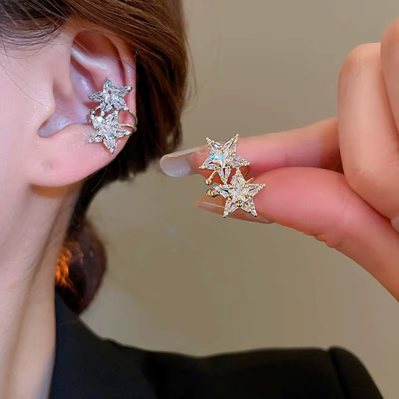 Boucles d'oreilles de luxe en cristal Zircon pour femmes