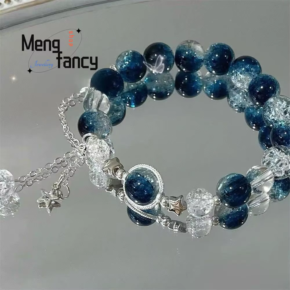 Bracelet en obsidienne noire naturelle