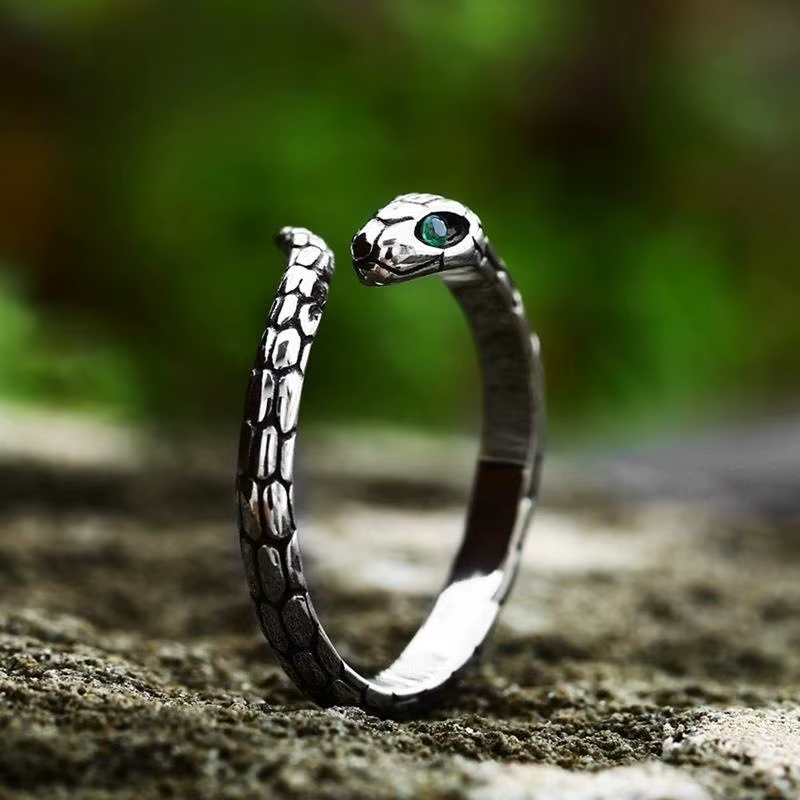 Zircon vert en argent sterling 925 ​ Bague de mariage pour femmes