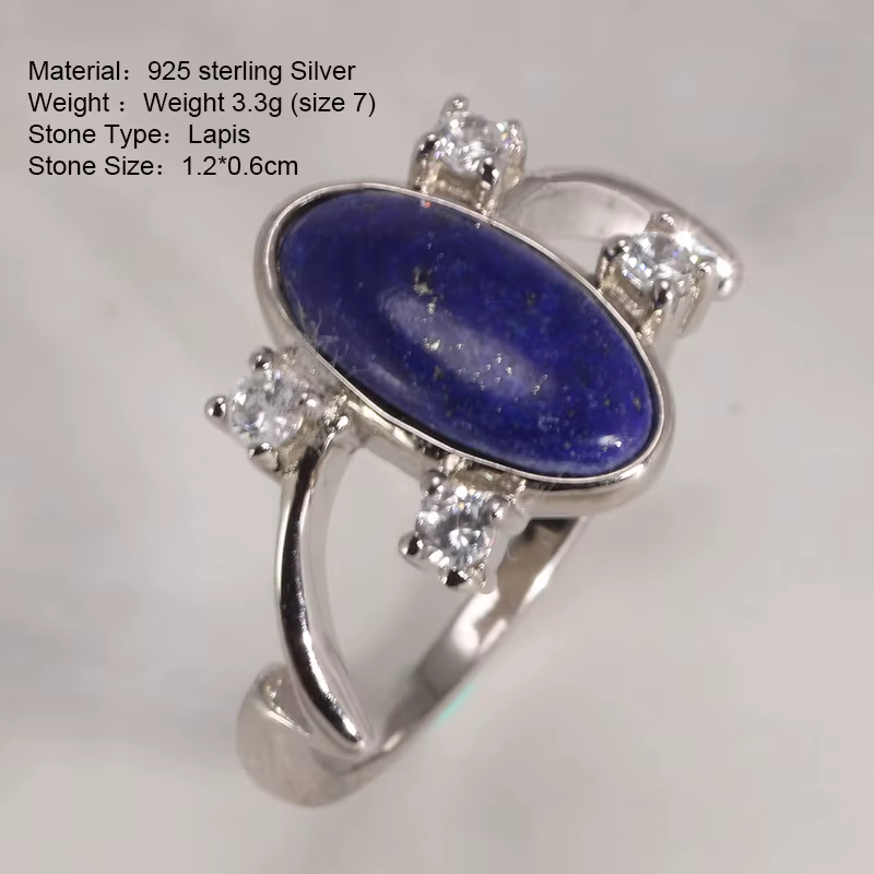 Bagues Elena en argent Sterling 925 pur pour femmes