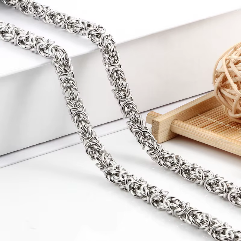 Bijoux en acier inoxydable faits à la main pour hommes et femmes, fournitures exécutives, accessoires de bricolage, collier et bracelet, style de breloques populaires