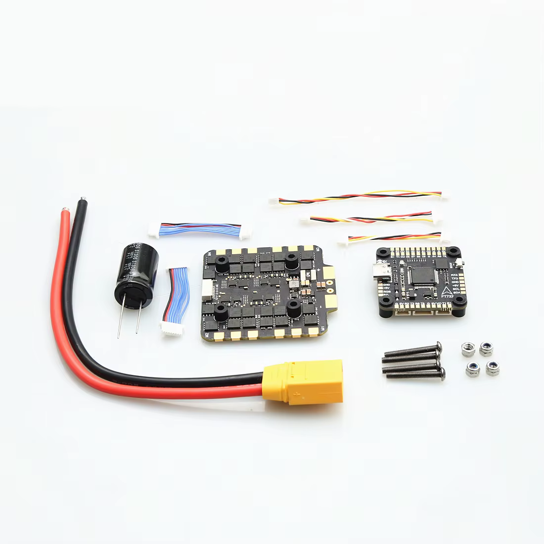 Contrôleur de vol F722 F7 80A 4 en 1 BLheli_S ESC double BEC pour cadre 10/13/15 pouces FPV accessoires de Drone de course Freestyle
