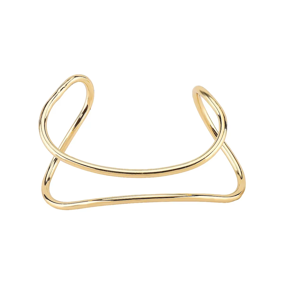 Bracelet ajouré géométrique Double couche B3316