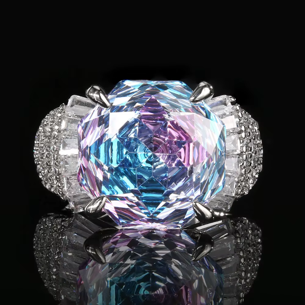 Bagues de luxe en Tourmaline aigue-marine pour femmes