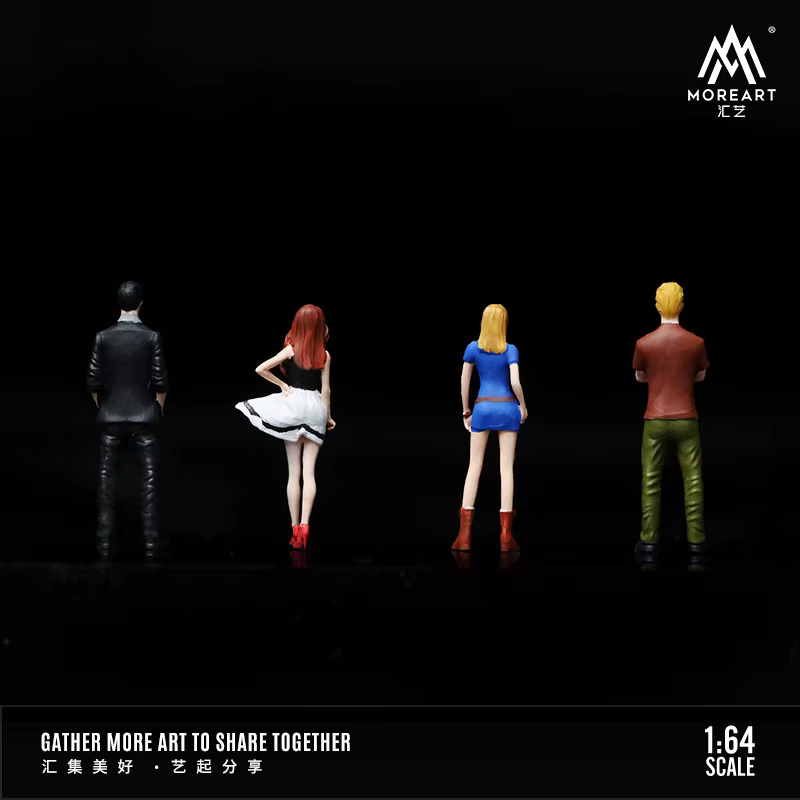 Plus de figurines de personnages Initial D à l'échelle 1:64