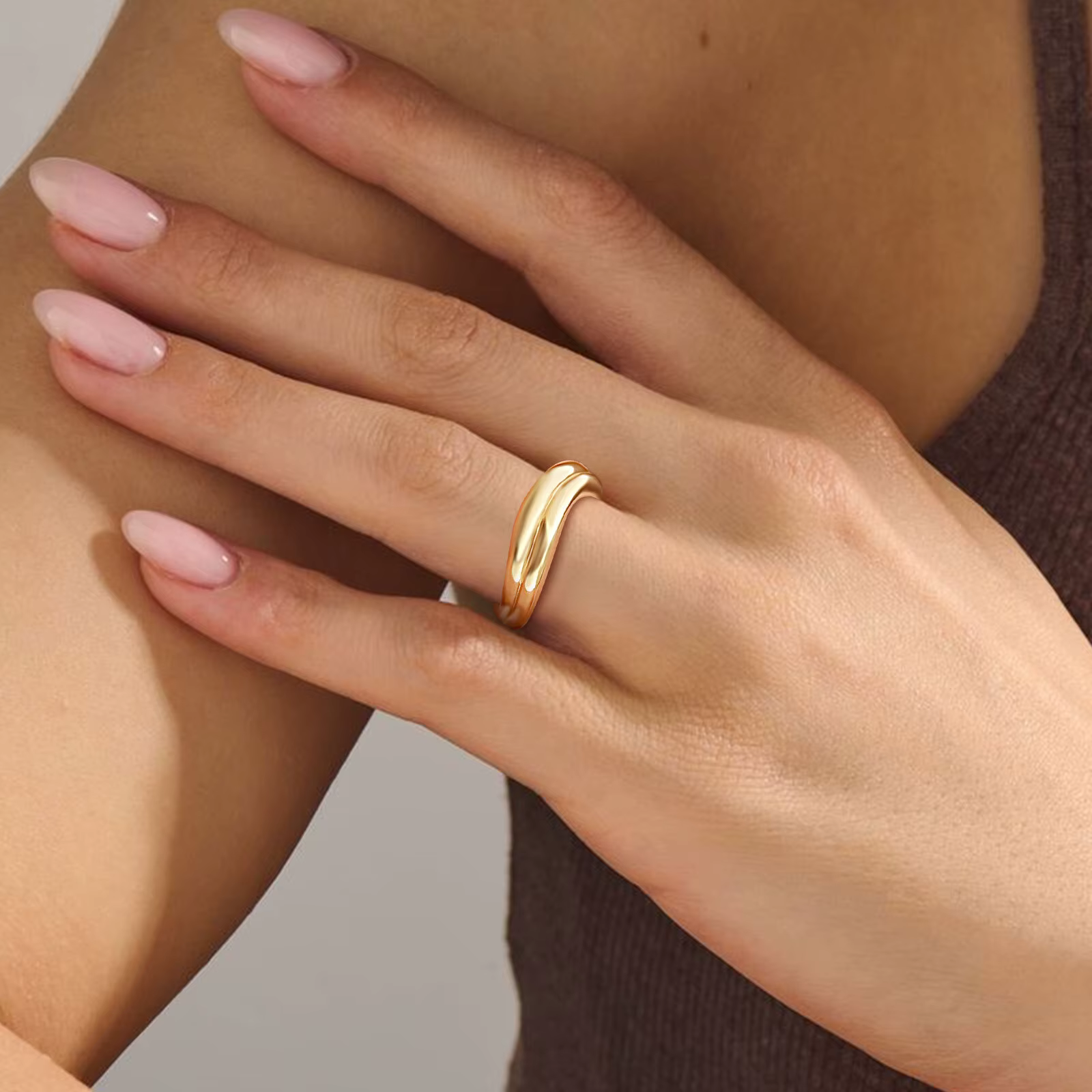 Bague à nœud d'amour pour femmes
