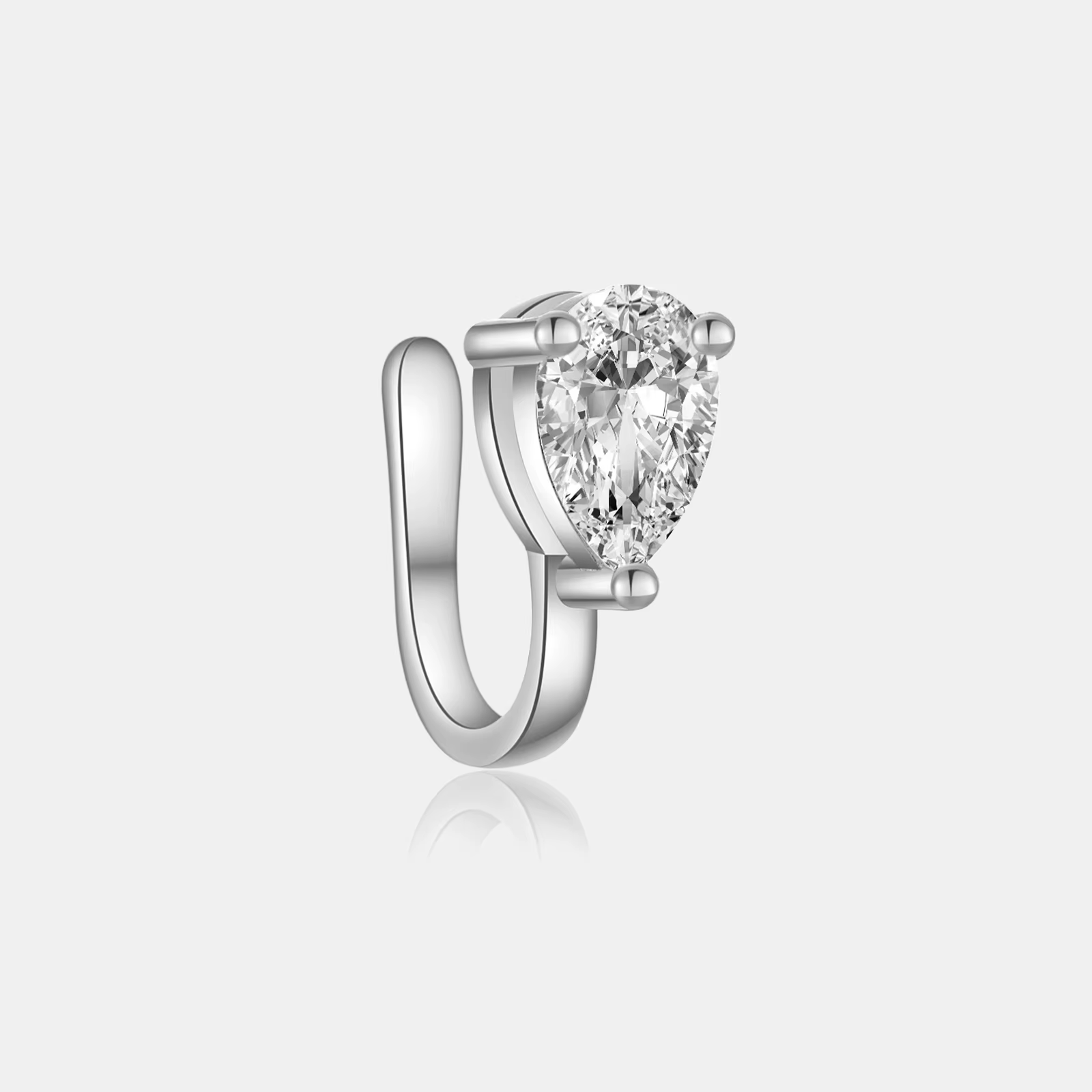 Boucles d'oreilles en argent regardé 925 pour femme