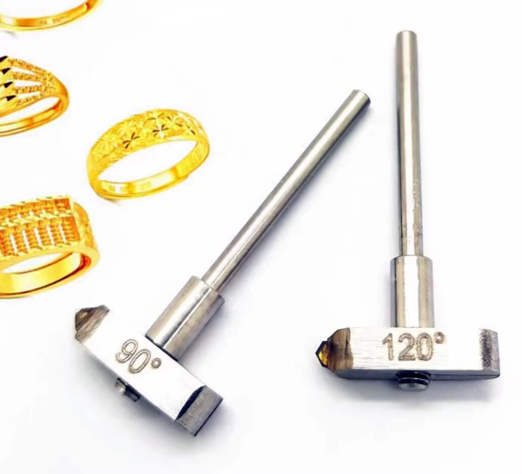Outils de polissage pour la fabrication de bijoux, tête de marteau en diamant, coupe Laser Posalux MCD pour couteau à graver en laiton or argent