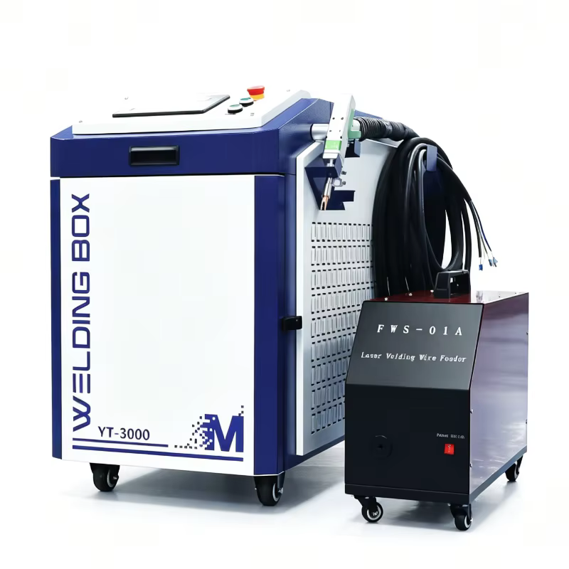Machine de soudage au laser à fibre haute précision Relfa 5-en-1 avec batterie au lithium 3000W
