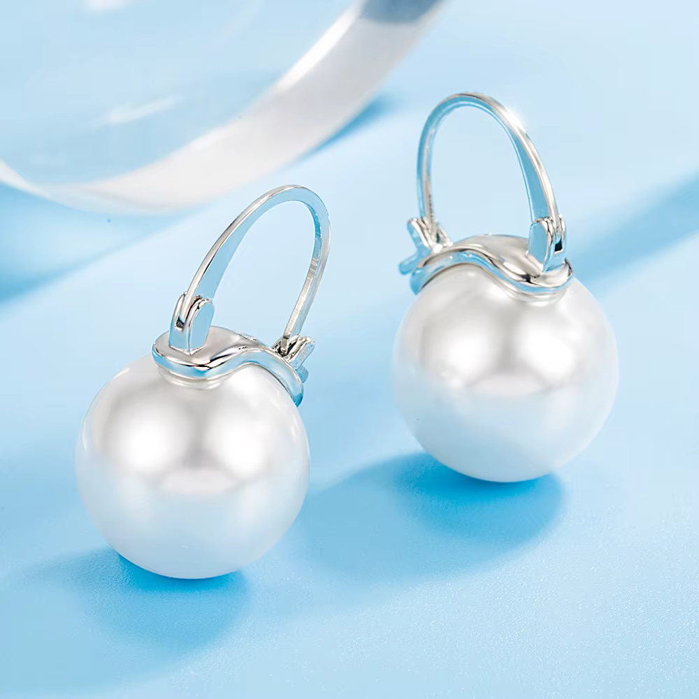 Boucles d'oreilles en argent regardé S925 pour femmes