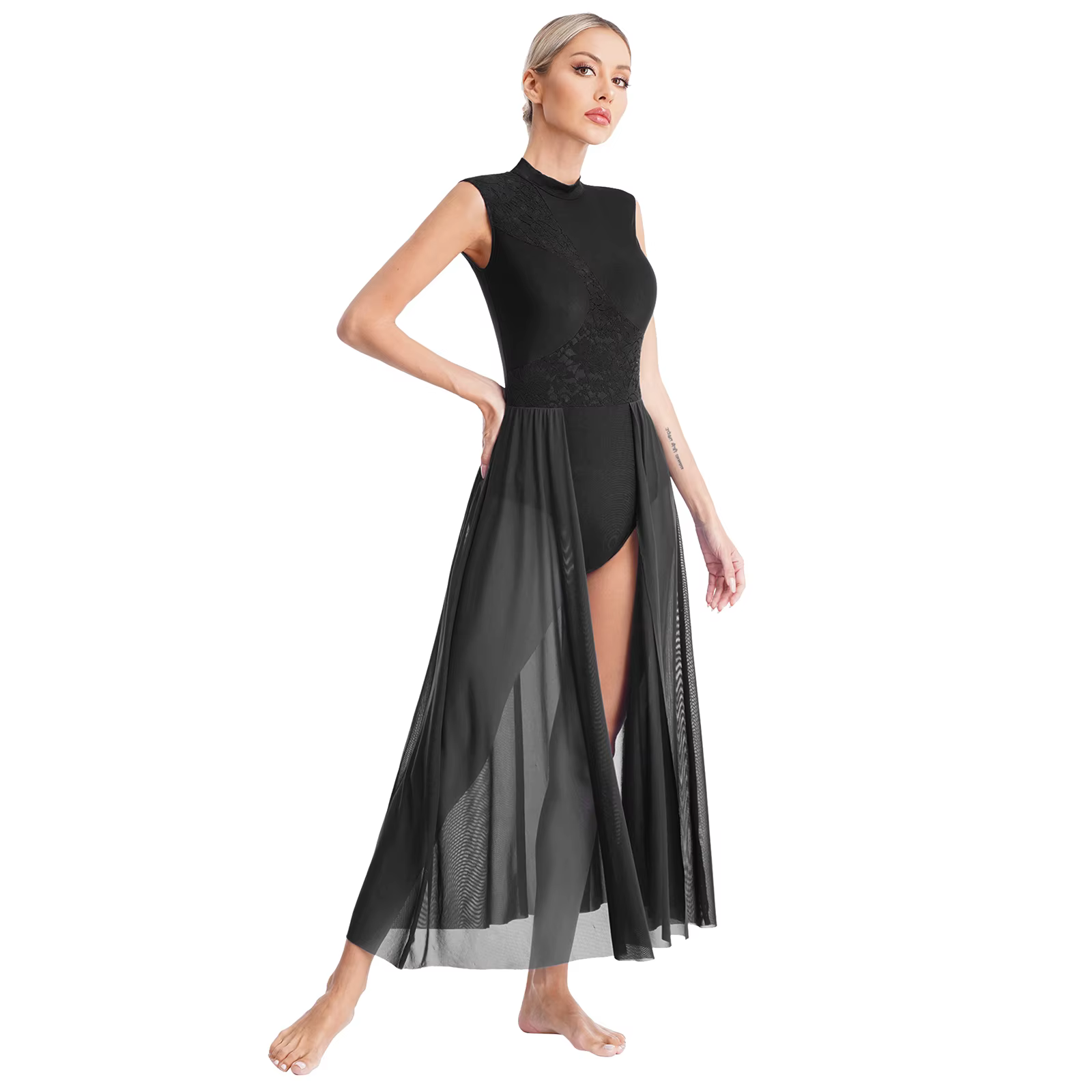 Robe de danse d'éloge pour femmes